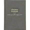 180 Day Linen Custom Christian Gratitude Book Journal